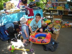 Bild aus dem Anlass: Flohmarkt / Siedlungsversammlung