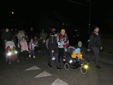 Bild aus dem Anlass: Räbeliechtliumzug